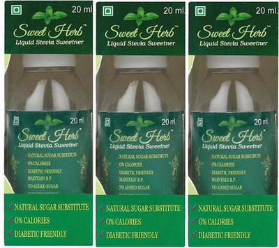 

arishtha pharmaceuticals Sweet herb Stevia Liquid Extract - 100% Natural Sweetene(60 ml)