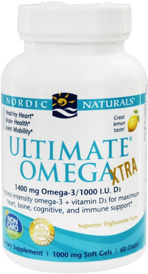 

Nordic Naturals Ultimate Omega Xtra-1000mg-60 Nos(60 No)