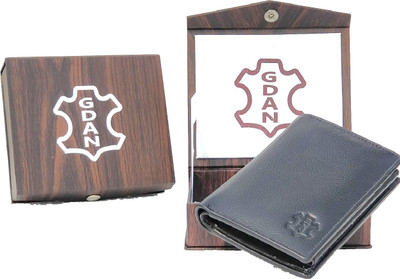 

G.Dan Men Black Genuine Leather Wallet(8 Card Slots)