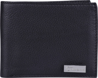 

CIMONI Men Black Genuine Leather Wallet(6 Card Slots)