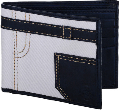 

MarkQues Men White Artificial Leather Wallet(8 Card Slots), White-12