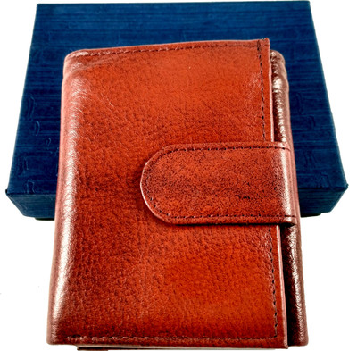 

bilanca Men Brown Genuine Leather Wallet(4 Card Slots)