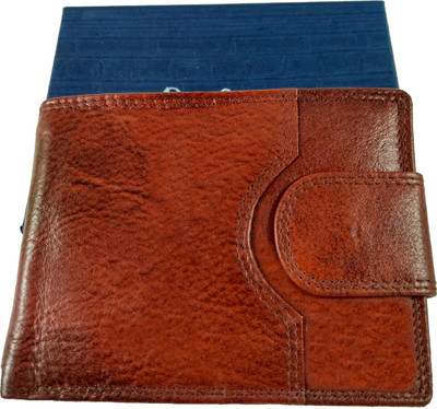 

bilanca Men Brown Genuine Leather Wallet(6 Card Slots)