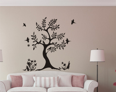 

Smart Wall Guru Floral & Botanical Wallpaper(59 cm X 59 cm)