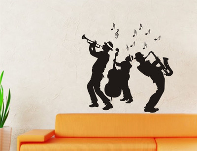 Smart Wall Guru Music & Musical Instruments Wallpaper(59 cm X 66 cm)