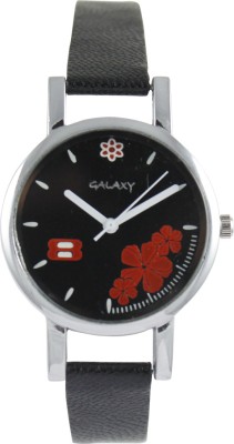 Galaxy GY099BLK Watch  - For Girls   Watches  (Galaxy)