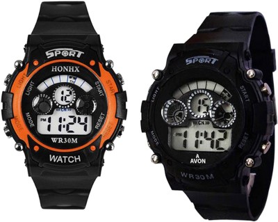 GURUKRUPA ENTERPRISE Satnam Digital designer watches for boys and Men Watches Pack of-02 Watch  - For Boys   Watches  (GURUKRUPA ENTERPRISE)