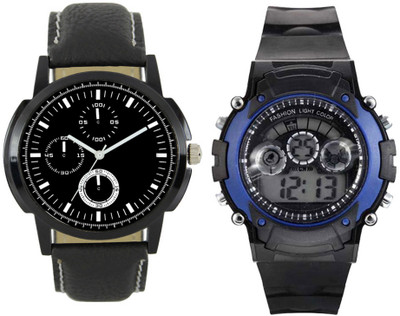 

CM Kids Watch Combo With Premium And Sporty Look LR 0013_ Blue spor Watch - For Boys