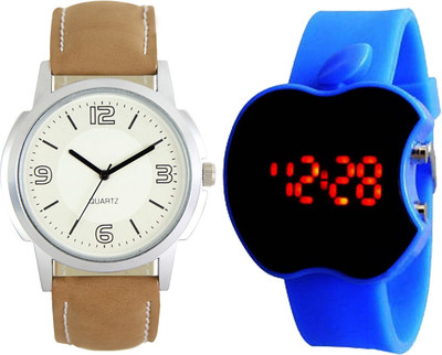 

SRK ENTERPRISE Kids Watch Combo With Stylish And Sporty Look LR 0016_Blue Apple Watch - For Boys