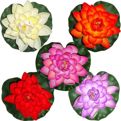 

paradise para-flt-17 Multicolor Assorted Artificial Flower(6 inch, Pack of 1)