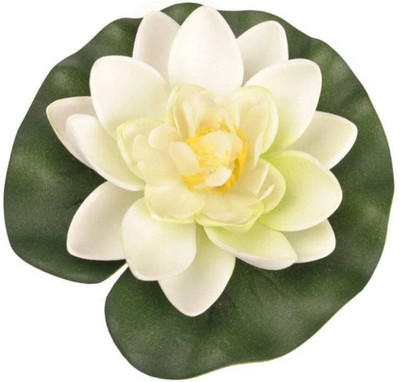 

paradise para-flt-26 White Assorted Artificial Flower(6 inch, Pack of 1)
