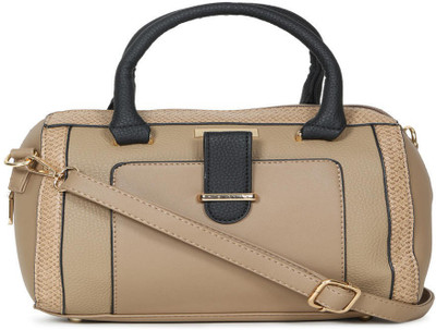 

Addons Modern Panelled Duffle Messenger Bag(Beige, 5 L)
