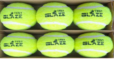 

Glaze Light Green Tennis Ball(Pack of 6, Green)