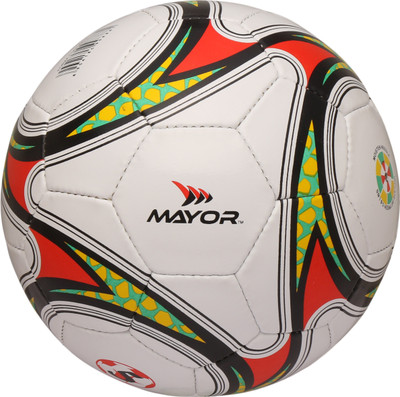 

Mayor Forza Football - Size: 3(Pack of 1, White, Red, Yellow)