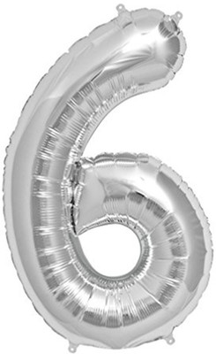 

PARTY PROPZ Solid SILVER FOIL BALLOON 18 INCH PACK OF 1 Balloon(Silver, Pack of 1)