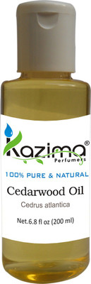 

KAZIMA Cedarwood Essential Oil (200ML) 100% Pure Natural & Undiluted For Skin care & Hair treatment(200 ml)