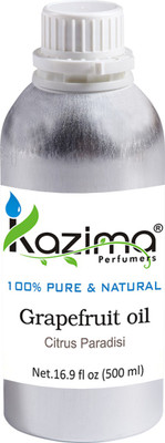 

KAZIMA Grapefruit Essential Oil (500ML) 100% Pure Natural & Undiluted For Skin care & Hair treatment(500 ml)
