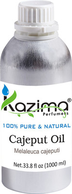 

KAZIMA Cajeput Essential Oil (1000ML) 100% Pure Natural & Undiluted For Skin care & Hair treatment(1000 ml)