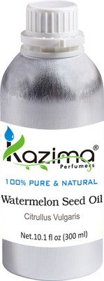 

KAZIMA Watermelon Seed Essential Oil (300ML) 100% Pure Natural & Undiluted For Skin care & Hair treatment(300 ml)