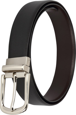 

Chisel Men Formal Black Genuine Leather Reversible Belt