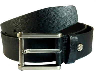 

Ammvi Creations Men Formal, Evening, Party, Casual Black Genuine Leather Belt