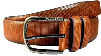 

Ammvi Creations Men Casual Brown Synthetic Belt