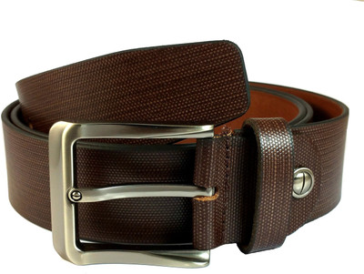 

Ammvi Creations Men Formal, Evening, Party, Casual Brown Genuine Leather Belt