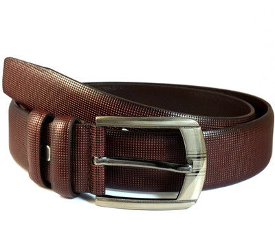 

Ammvi Creations Men Casual Brown Synthetic Belt