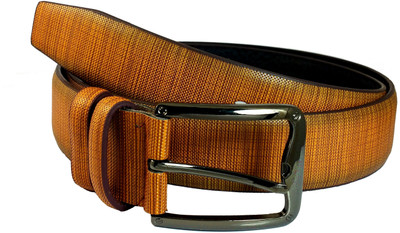 

Ammvi Creations Men Casual Brown Synthetic Belt