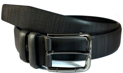 

Ammvi Creations Men Casual Black Synthetic Belt