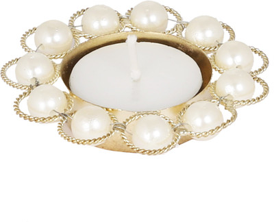 

Ambbi Collections Melamine Tealight Holder(White, Pack of 1)