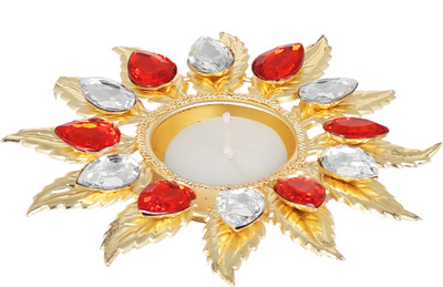 

Ambbi Collections Melamine Tealight Holder(Multicolor, Pack of 1)