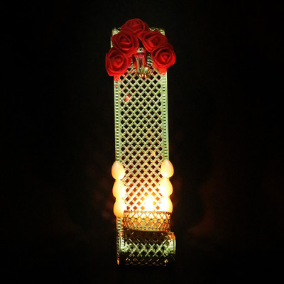 

Ambbi Collections Melamine Tealight Holder(Red, Pack of 1)