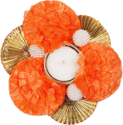 

Ambbi Collections Melamine Tealight Holder(Multicolor, Pack of 1)