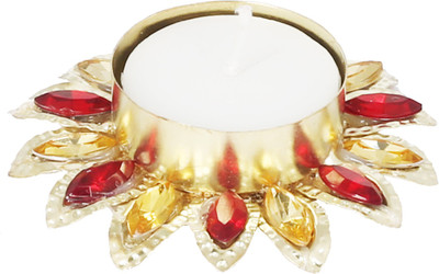 

Ambbi Collections Melamine Tealight Holder(Multicolor, Pack of 1)