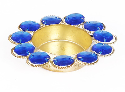 

Ambbi Collections Melamine Tealight Holder(Blue, Pack of 1)