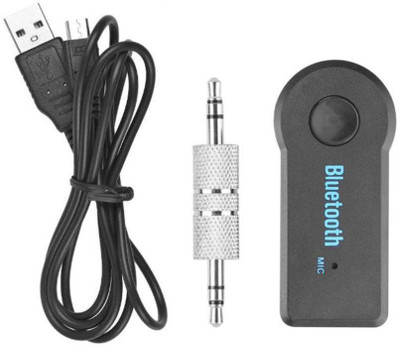 

Quetzal v3.0 Car Bluetooth Device with 3.5mm Connector, Audio Receiver, Transmitter, USB Cable(Black)