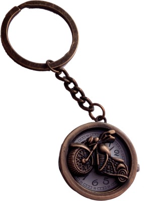 

JOSHISNEST Metallic Motor Bike Watch Key Chain Key Chain(Brown)