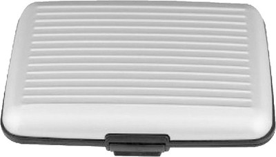 

3SYEDS 6 Card Holder(Set of 1, Silver)