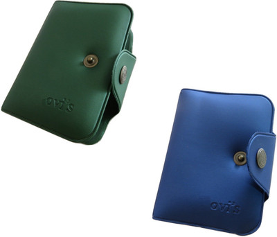 

Sunrays 24 Card Holder(Set of 2, Blue, Green)