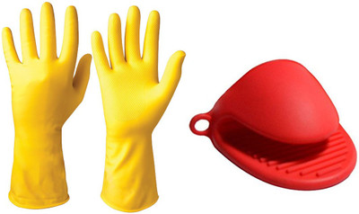 

Evana Premium Wet and Dry Glove Set(Free Size Pack of 3)