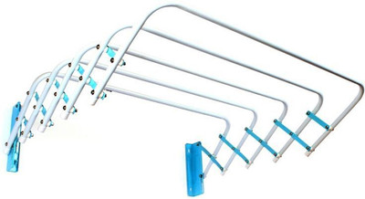 

branco brc Polypropylene Wall Cloth Dryer Stand(White, Blue)