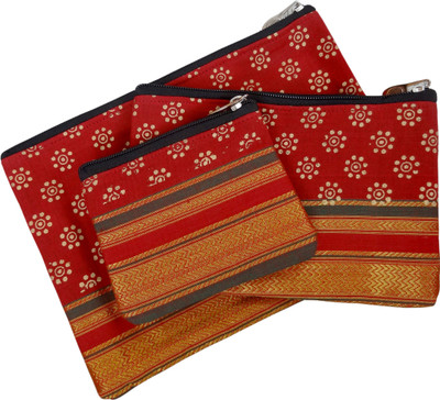 

Shree Datta Traders Casual Red Clutch