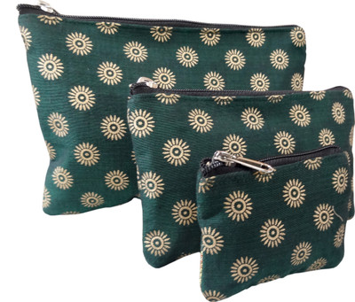 

Shree Datta Traders Casual Green Clutch