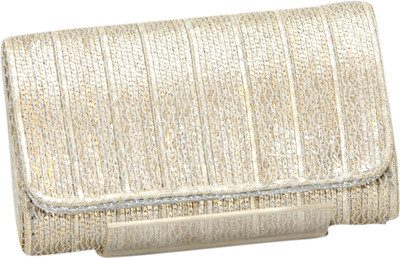 

FALAH Party Silver Clutch