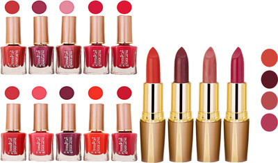 

Aroma Care Wholesale Rate Combo Of Nail Polish And RG Lipstick 40(Set of 2)