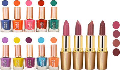 

Aroma Care Wholesale Rate Combo Of Nail Polish And RG Lipstick 19(Set of 2)
