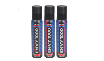 

Envy 1000 energy-3 Perfume Body Spray - For Men(450 ml, Pack of 3)