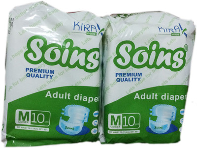 

soins Medium2 Adult Diapers - M(20 Pieces)