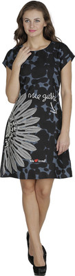 

Svt Ada Collections Women's A-line Black Dress